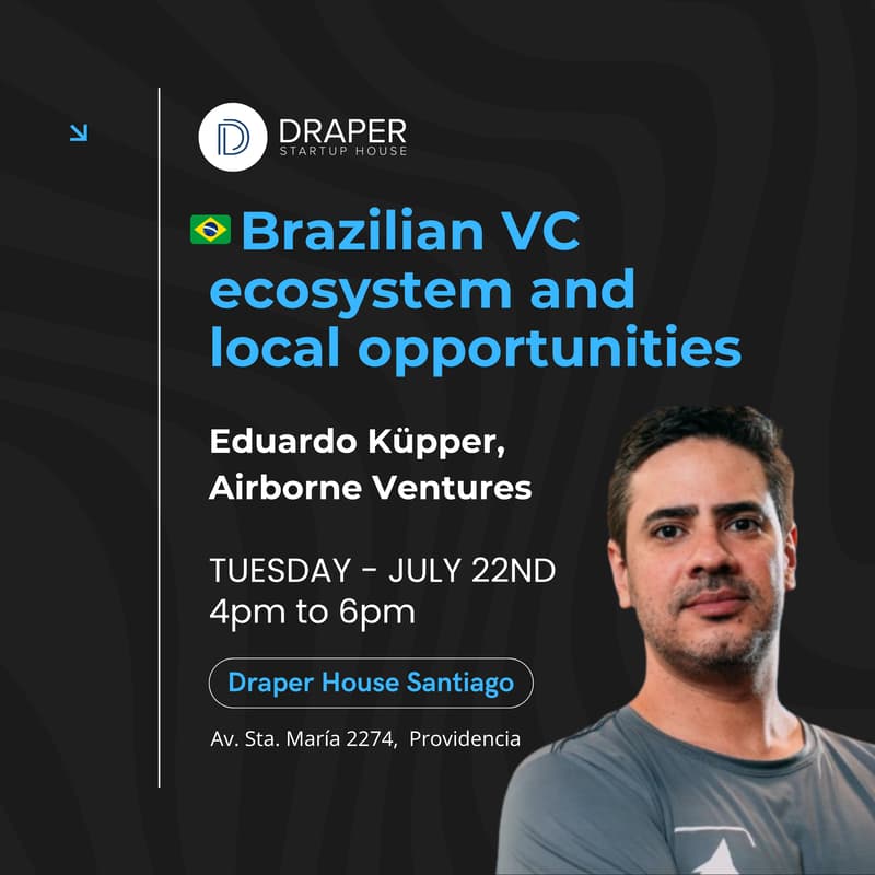 Cover Image for 🇨🇱🇧🇷 Eduardo Küpper from Airborne Ventures in Santiago 🇨🇱!