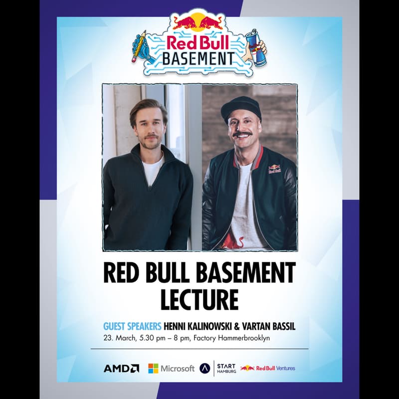 Cover Image for Von der Idee zur Gründung - Welcome to Red Bull Basement!