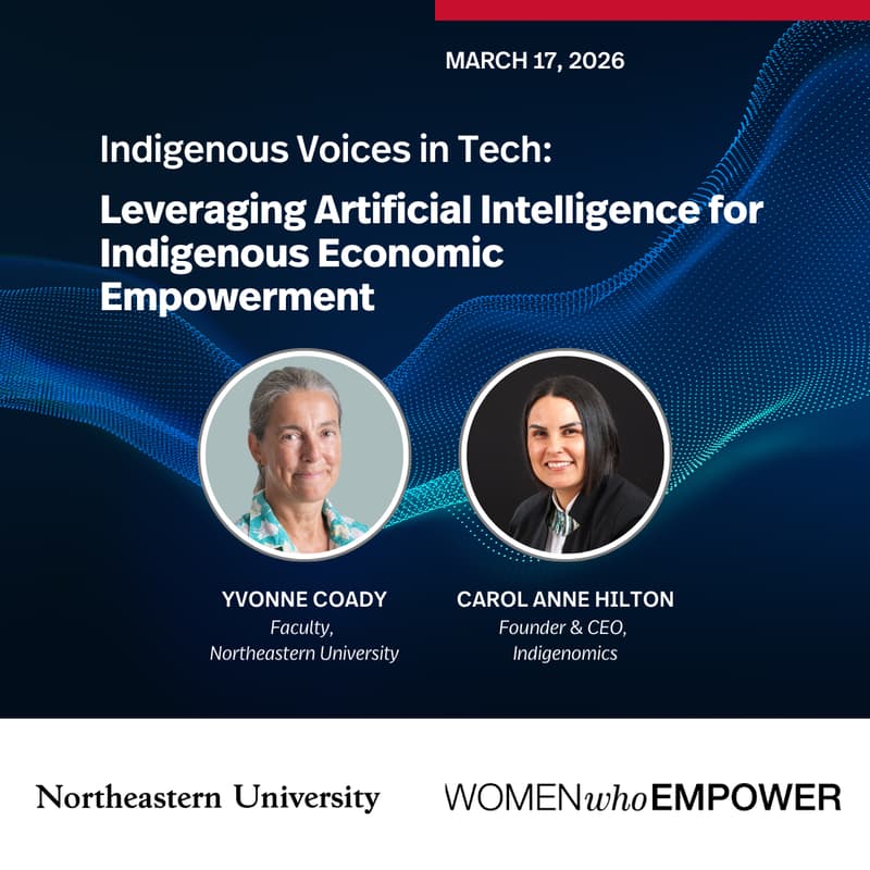 Cover Image for Indigenous Voices in Tech | Presented by the Tech Collective at Khoury College of Computer Sciences