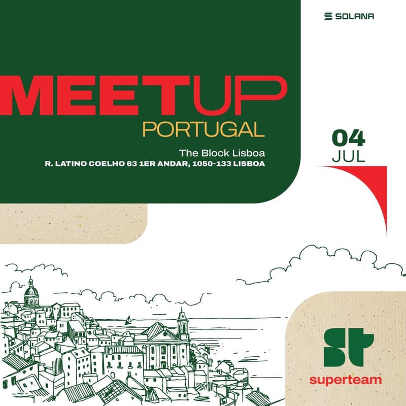 Cover Image for Solana Meetup em Portugal