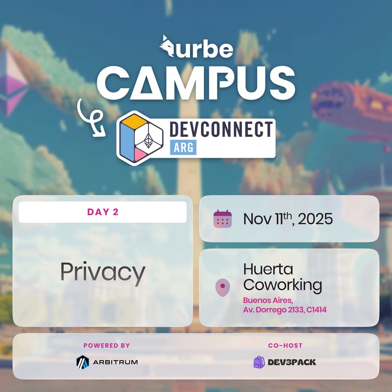 Cover Image for Urbe Campus - Devconnect edition - Day 2