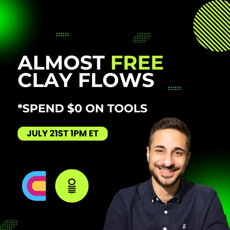 Cover Image for Save 3X Credits on Clay (Building 10k+ Prospect Lists)