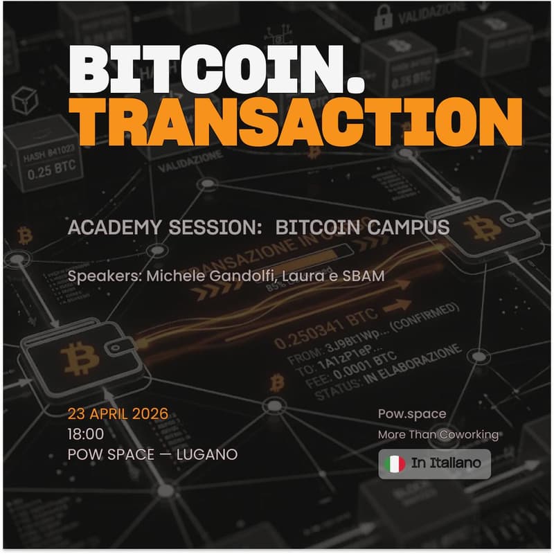 Cover Image for 🎓 ACCADEMIA – Bitcoin Campus ⚡️