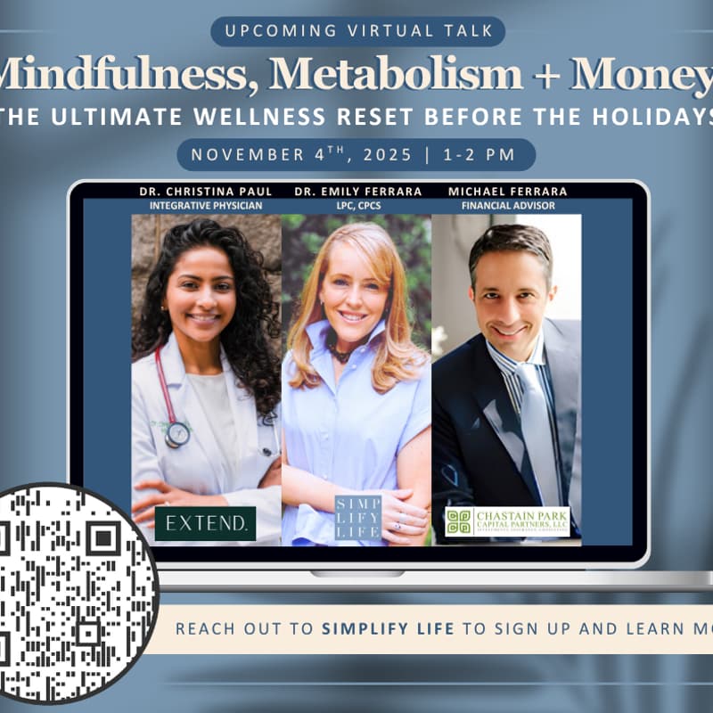 Cover Image for Mindfulness, Metabolism + Money
