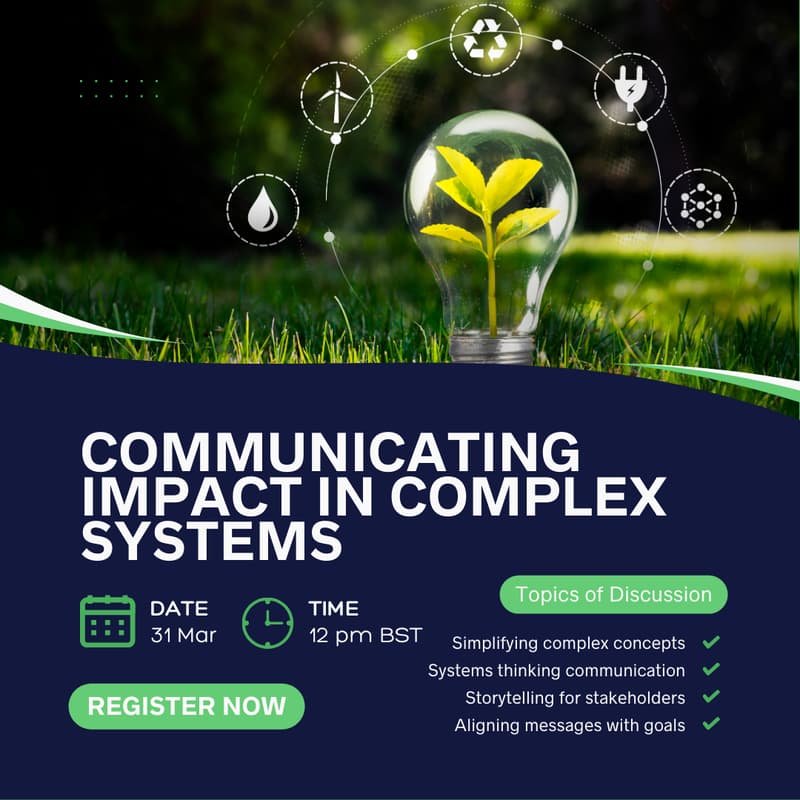 Cover Image for Communicating Impact in Complex Systems
