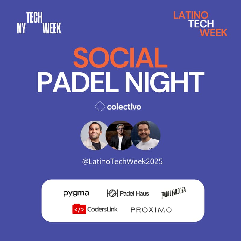 Cover Image for Social Padel Night- #NYTechWeek