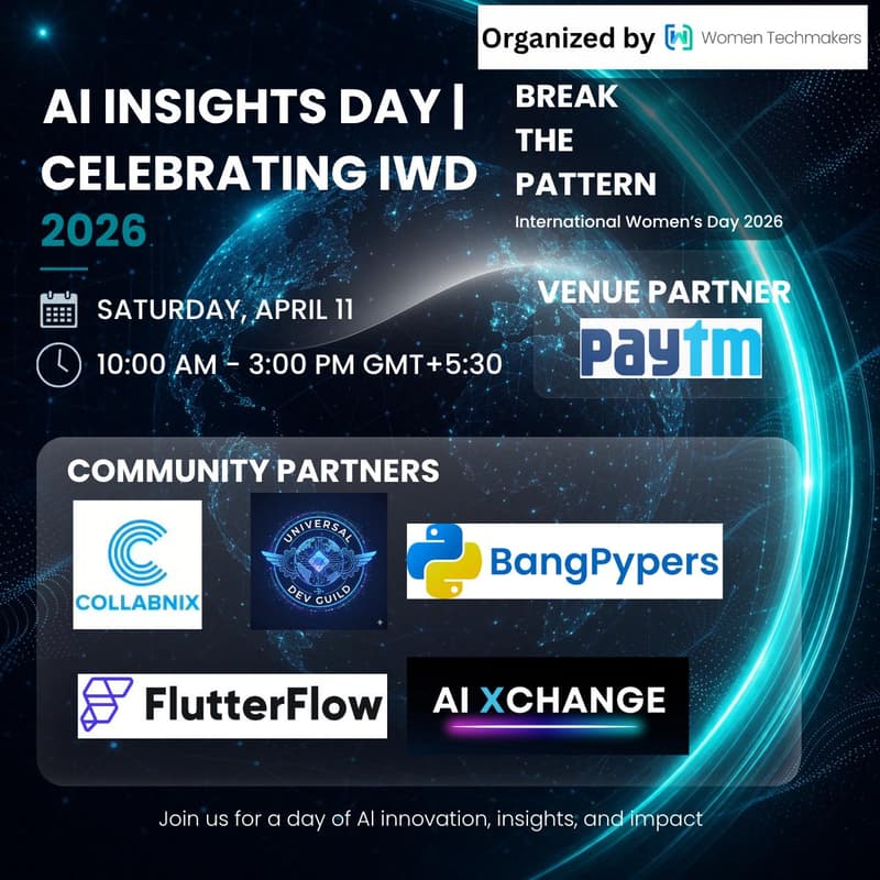 Cover Image for AI Insights Day | Celebrating IWD