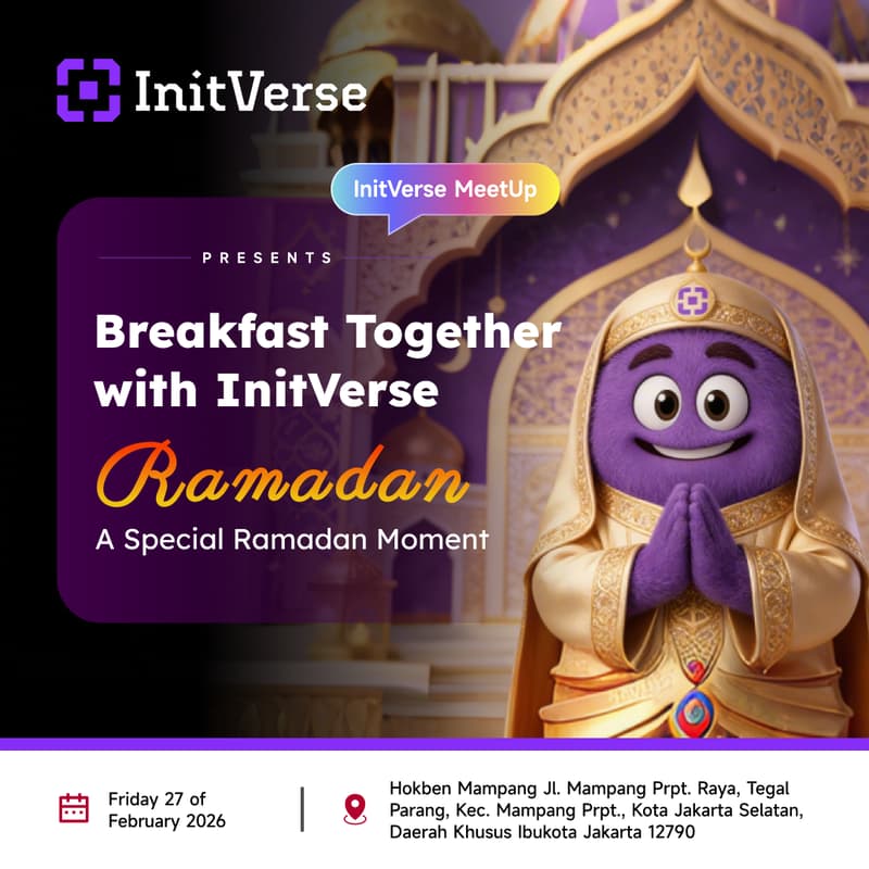 Cover Image for Breakfast Together with InitVerse — A Special Ramadhan Moment