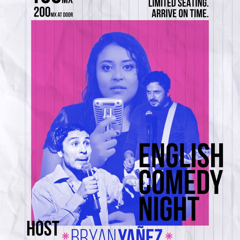 Cover Image for MejijicoCity: English Comedy Night