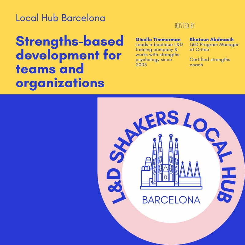 Cover Image for Local Hub Barcelona: Strengths-based development for teams and organizations