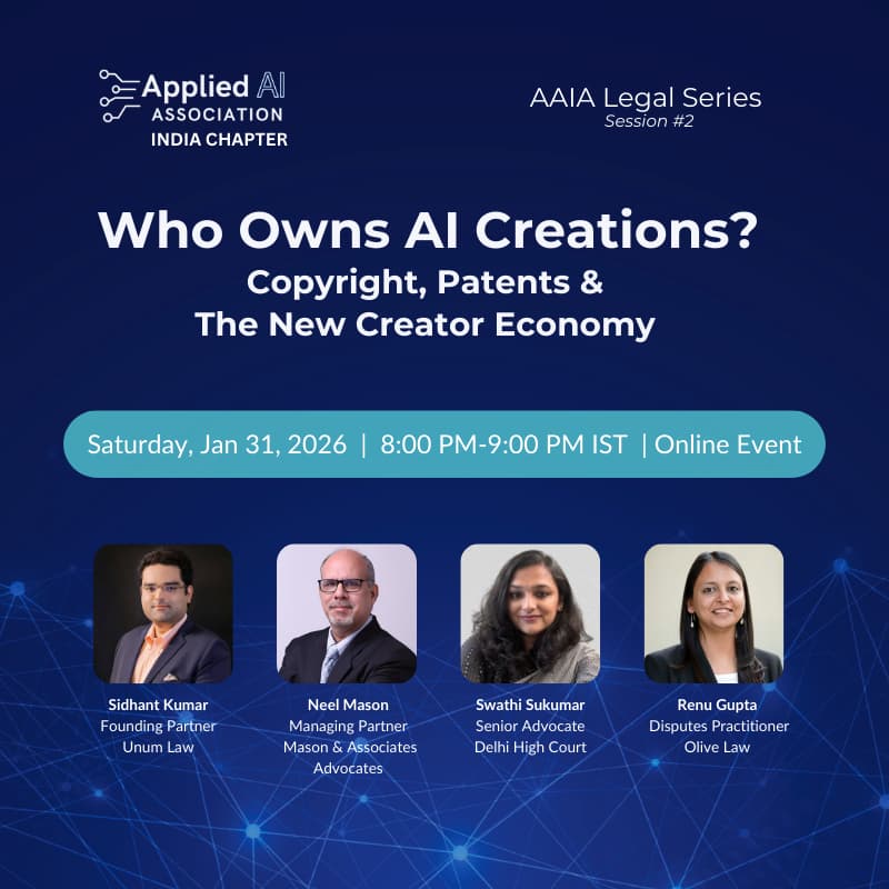 Cover Image for Who Owns AI Creations? Copyright, Patents & The New Creator Economy