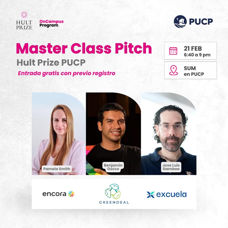 Foto de portada de Master Class Pitch 