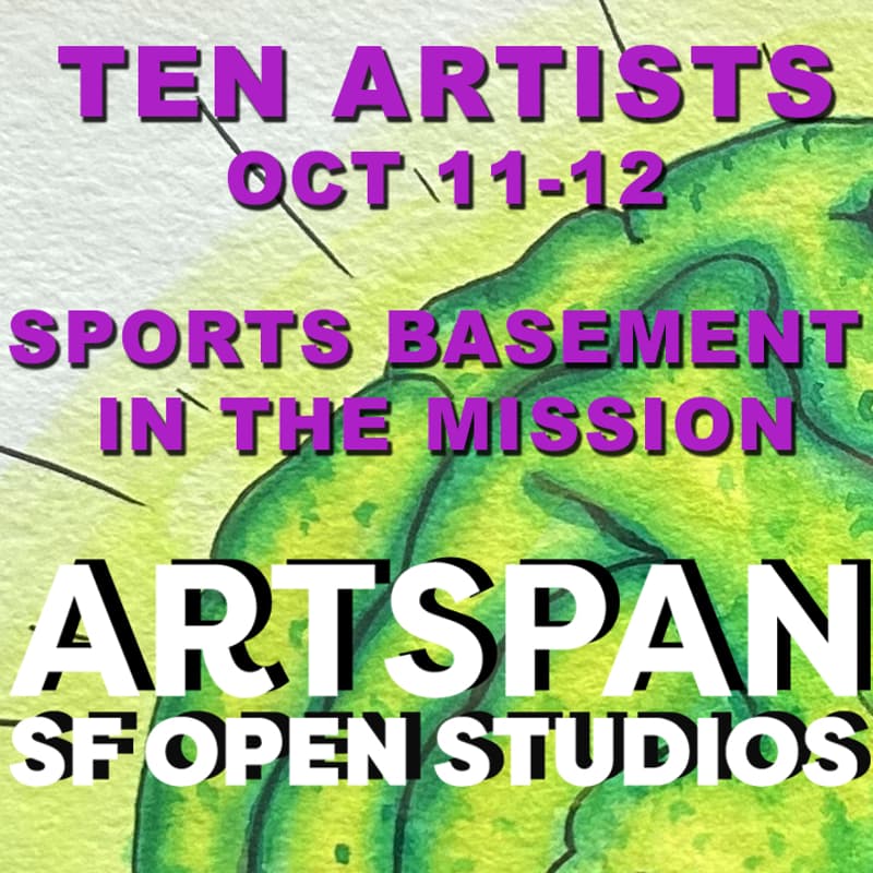 Cover Image for Art in the Loft - at the Basement! SFOS Pop-Up
