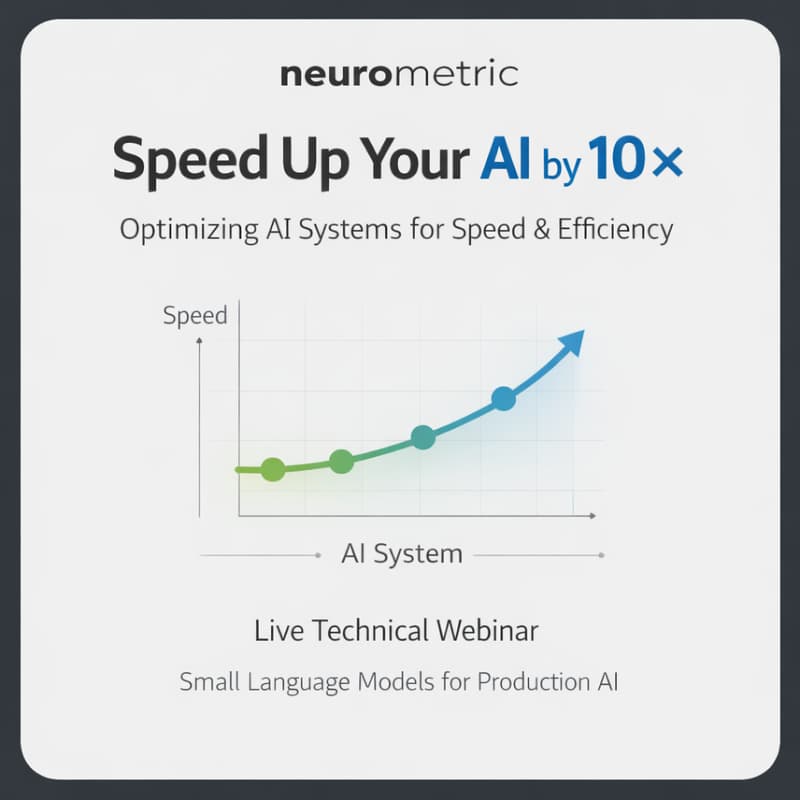 Cover Image for Community Huddle:  Faster Agents With SLMs