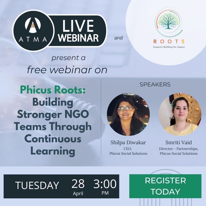 Cover Image for Atma Webinar: Phicus Roots - Building Stronger NGO Teams Through Continuous Learning