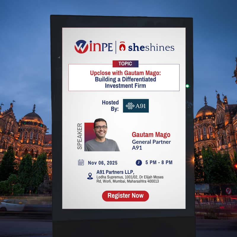 Cover Image for Winpe sheshines : Up Close with Gautam Mago - Building a differentiated investment firm