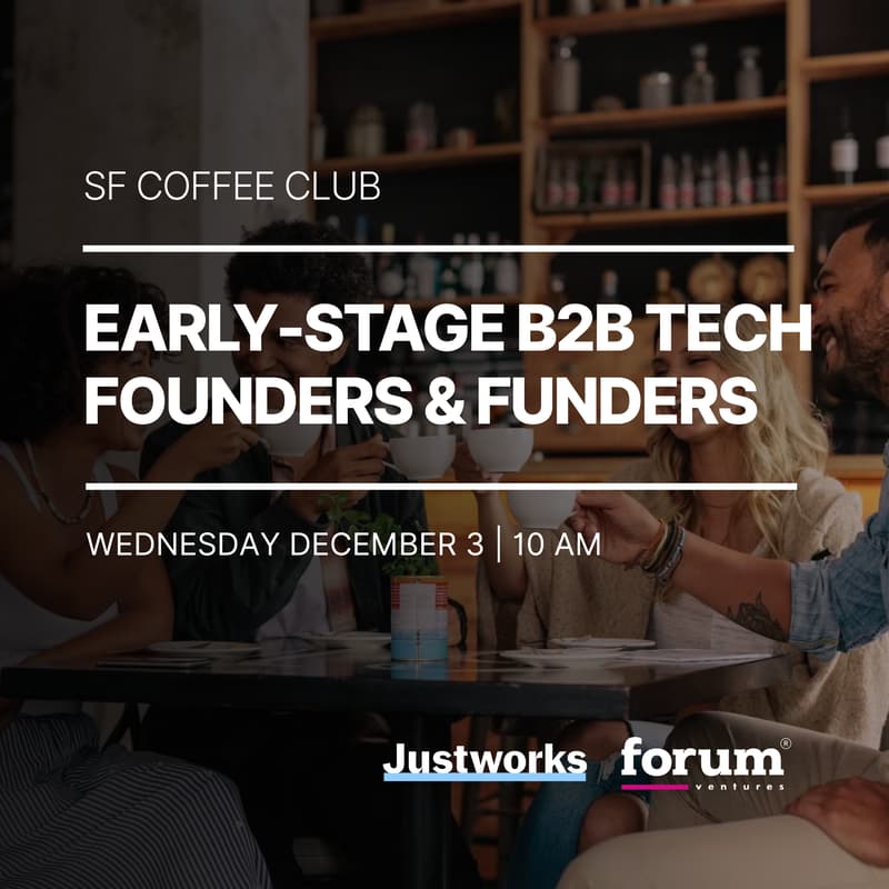 Cover Image for SF Coffee Club | Early Stage B2B Tech Founders & Funders