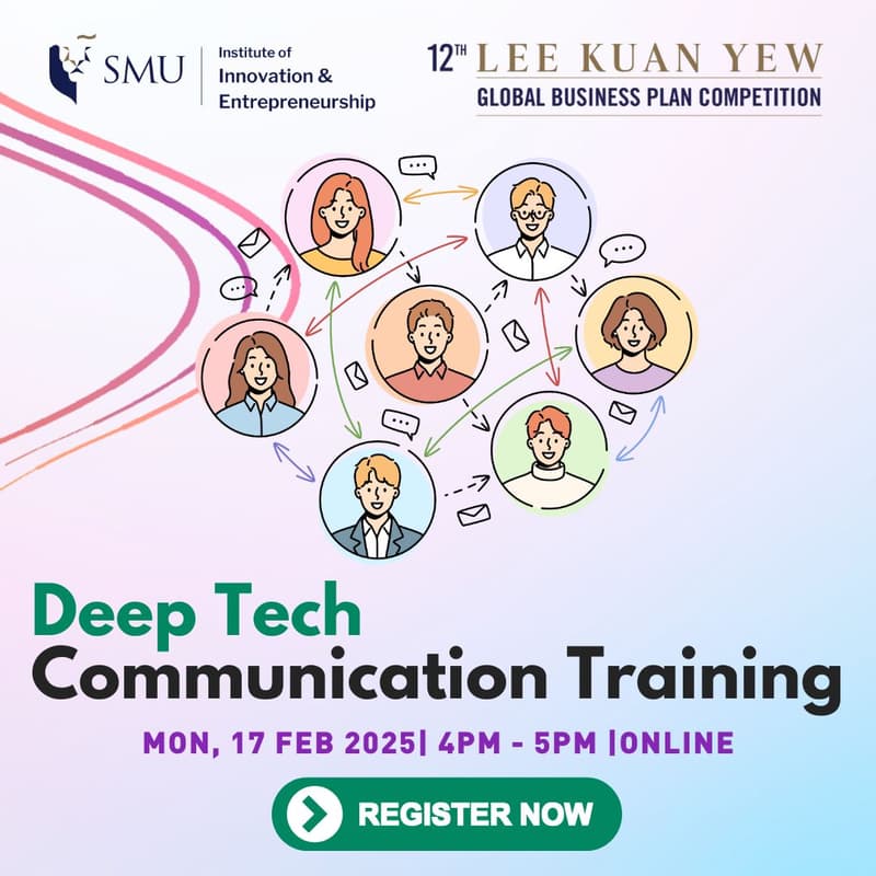 Cover Image for [BY INVITE ONLY] Deep Tech Communication Training