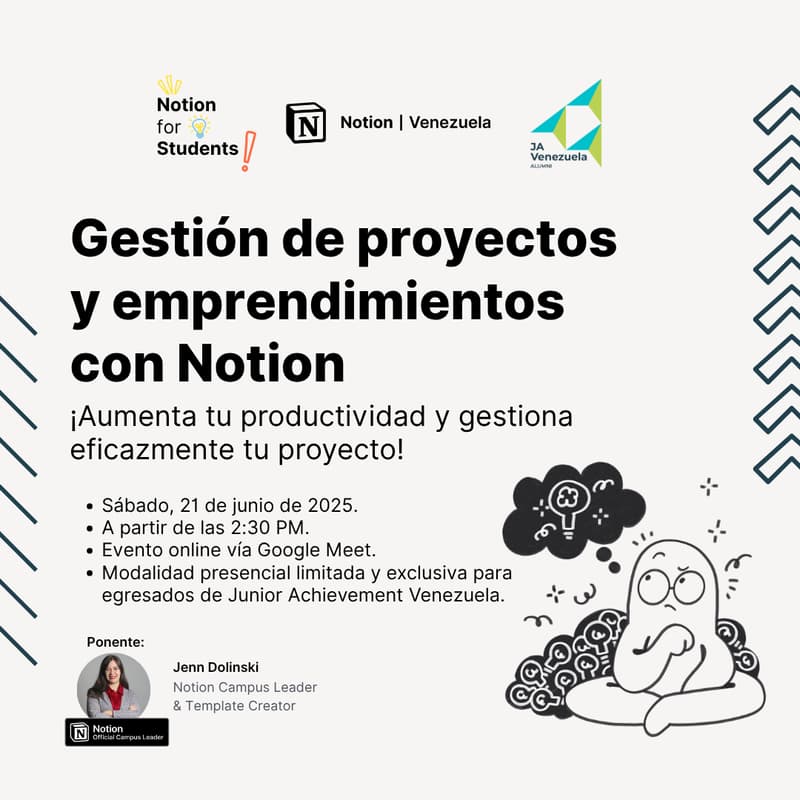 Cover Image for Gestión de proyectos y emprendimientos con Notion