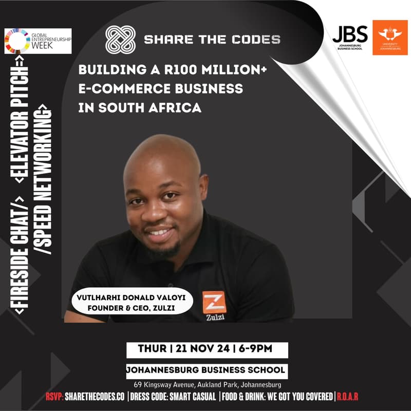 Cover Image for Share The Codes - Joburg