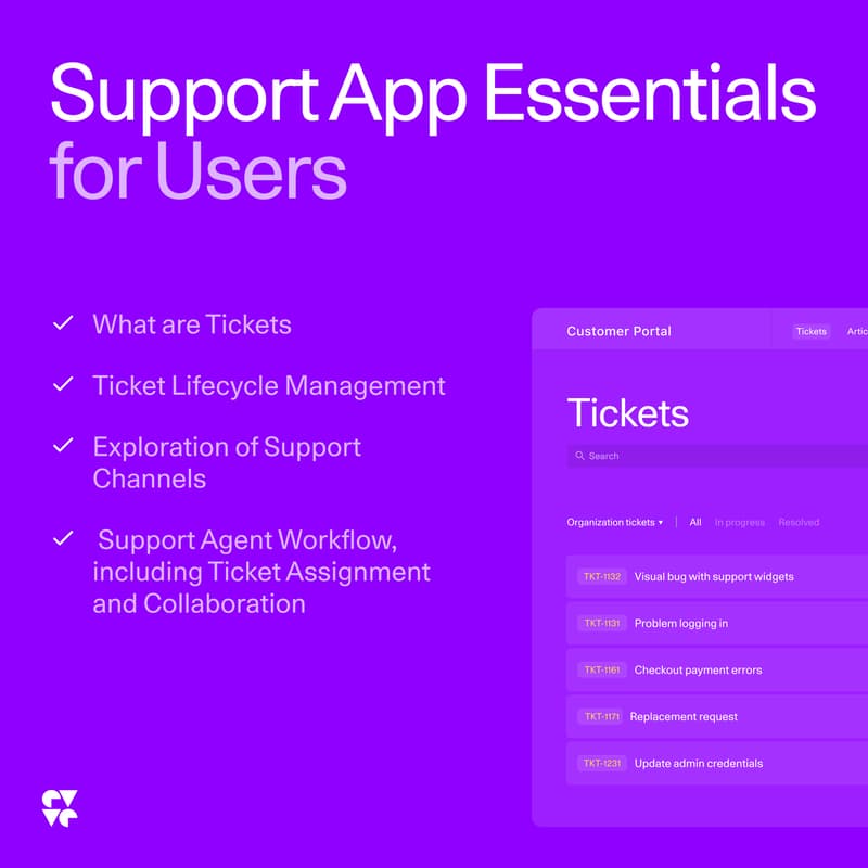 Cover Image for DevRev Support App Essentials for Users