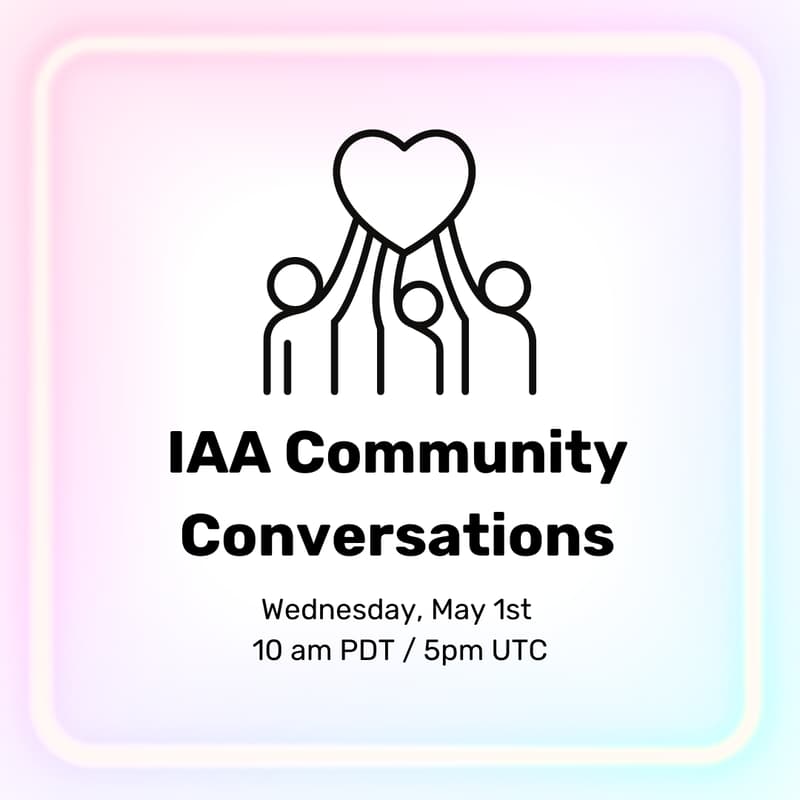 Cover Image for IAA Community Conversations