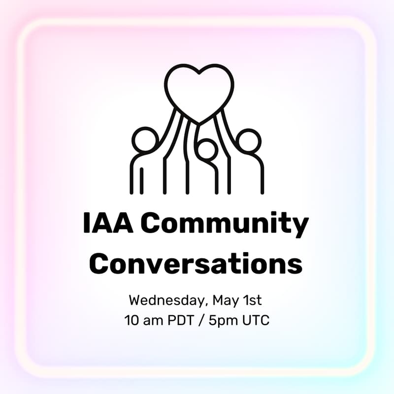 Cover Image for IAA Community Conversations