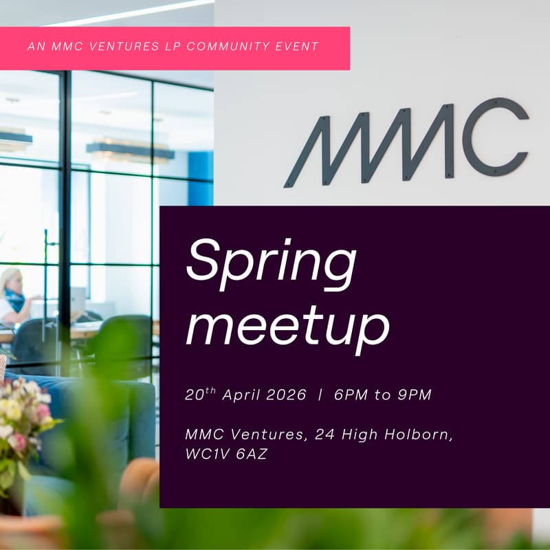 Cover Image for MMC Ventures LP Spring Meetup