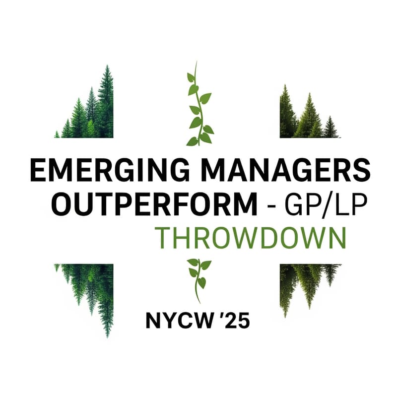 Cover Image for Emerging Managers Outperform - GP/LP Throwdown and Happy Hour