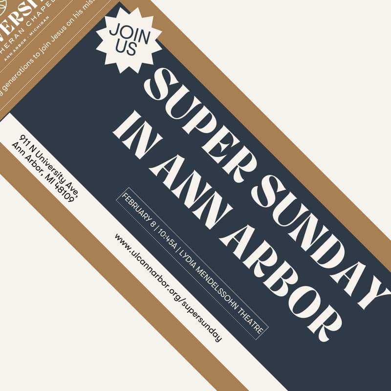 Cover Image for Super Sunday in Ann Arbor
