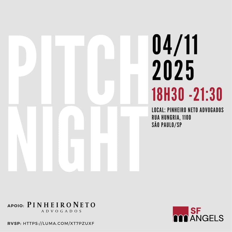 Cover Image for SanFran Angels - 4º Pitch Night 🚀