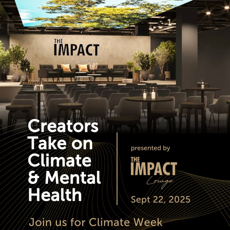 Cover Image for Climate Week: Creators TAKE ON Climate and Mental Health