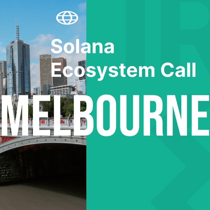 Cover Image for Solana Ecosystem Call Melbourne
