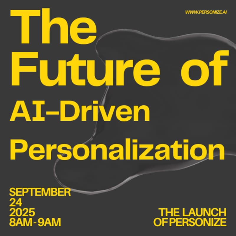 Cover Image for The Launch of Personize: Discover the Future of AI-Driven Personalization