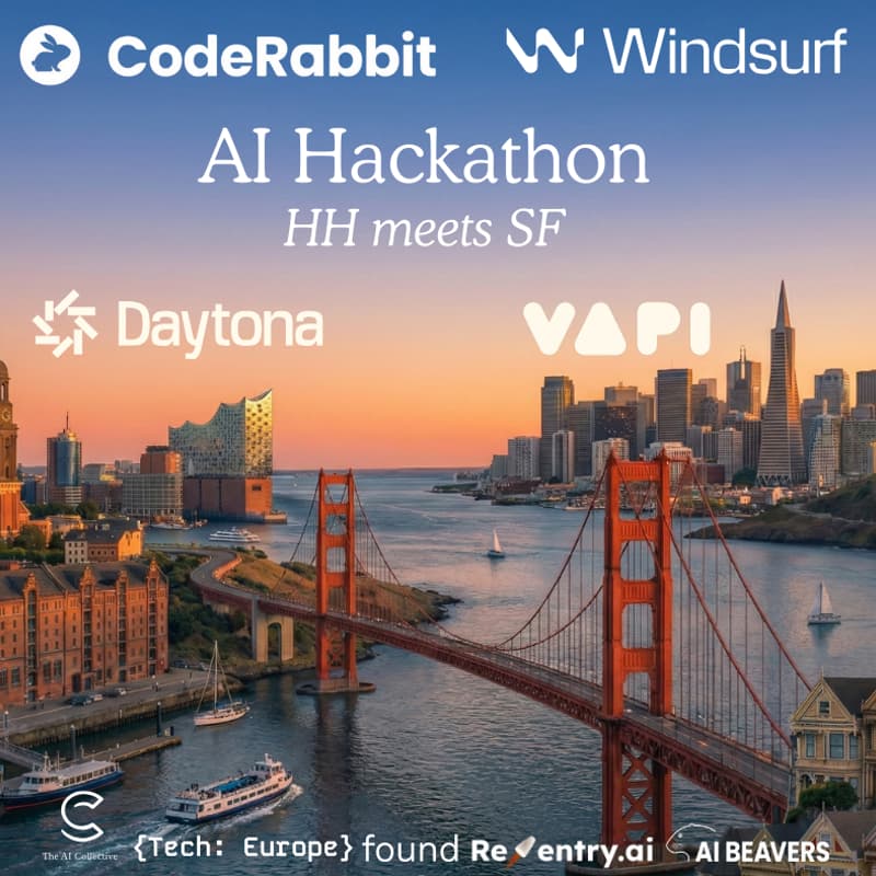 Cover Image for AI Hackathon SFxHamburg Coderabbit x Windsurf Christmas edition