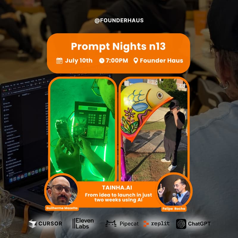 Cover Image for Prompt Nights n13 - Tainha AI