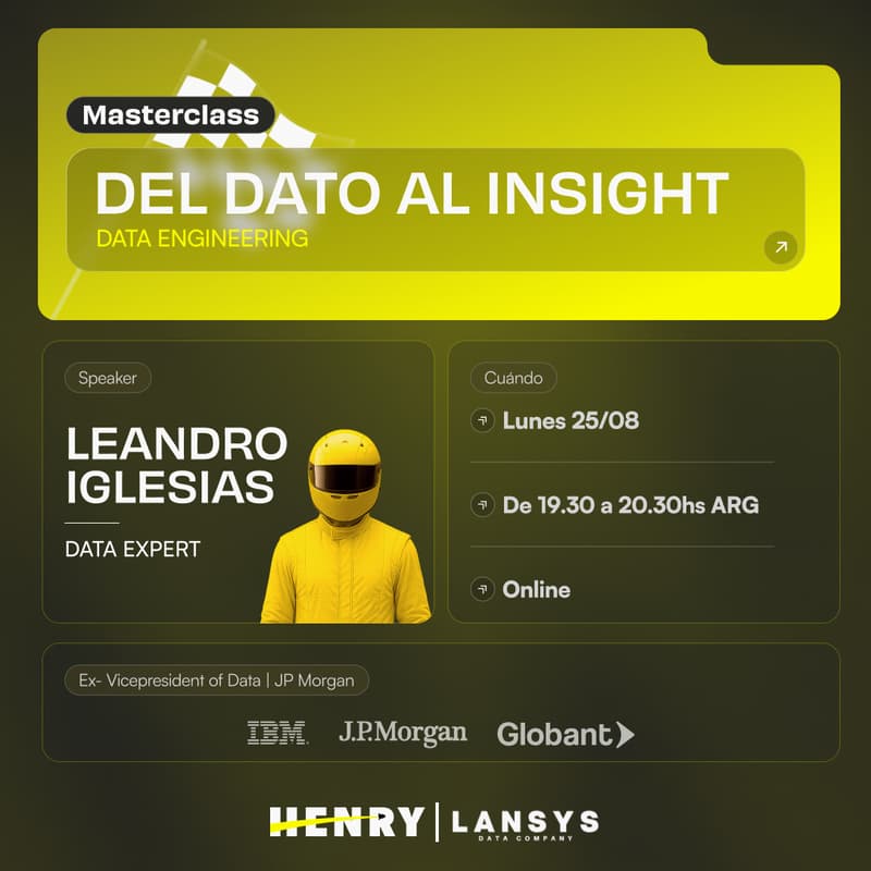 Cover Image for Data Engineering: Del dato al Insight