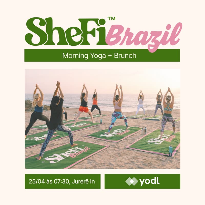Imagem de capa para Morning Yoga + Brunch by YODL Pay