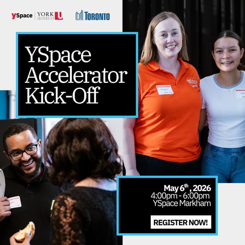 Cover Image for YSpace Accelerator Kick-Off Social