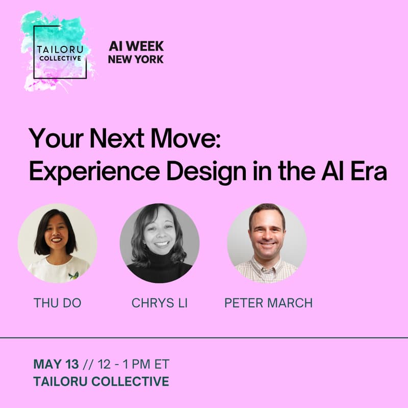Cover Image for Your Next Move: Experience Design in the AI Era
