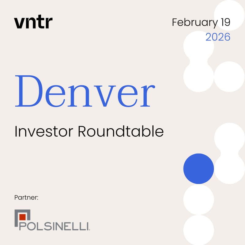 Cover Image for VNTR Investor Roundtable Denver
