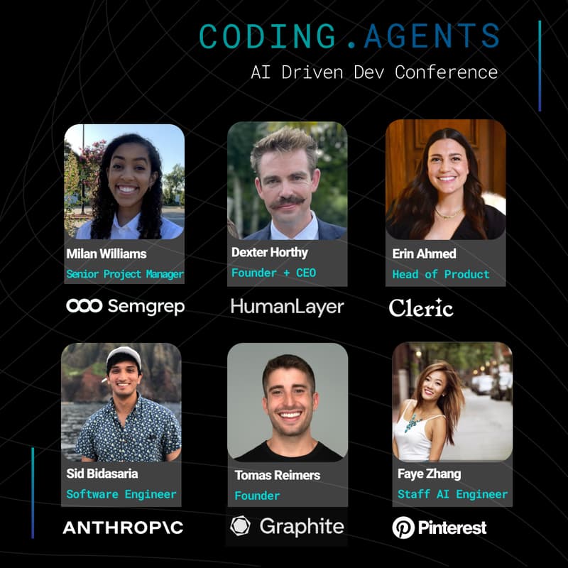 Cover Image for Coding Agents: AI Driven Dev Conference