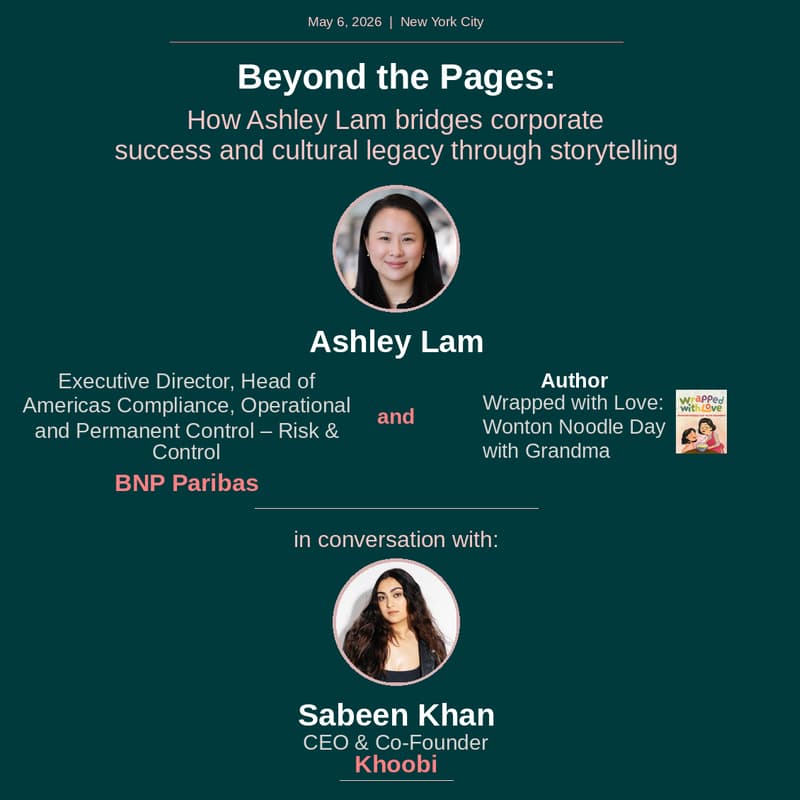 Cover Image for Beyond the Pages: How Ashley Lam bridges corporate success and cultural legacy through storytelling