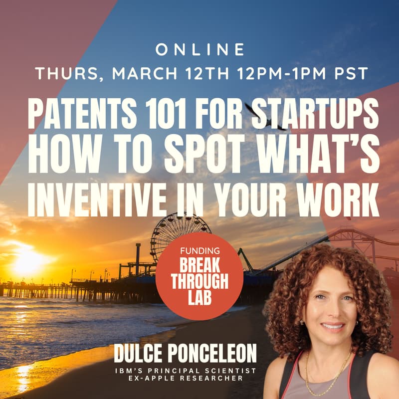 Cover Image for Startup Patents 101: How to Spot What's Inventive in Your Work