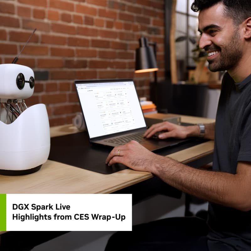 Cover Image for CES meets DGX Spark 2026 wrap-up
