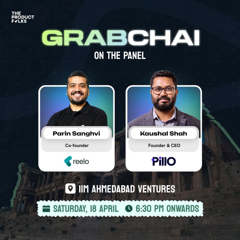 Cover Image for Grabchai Ahmedabad: AI Founder x Product Mixer