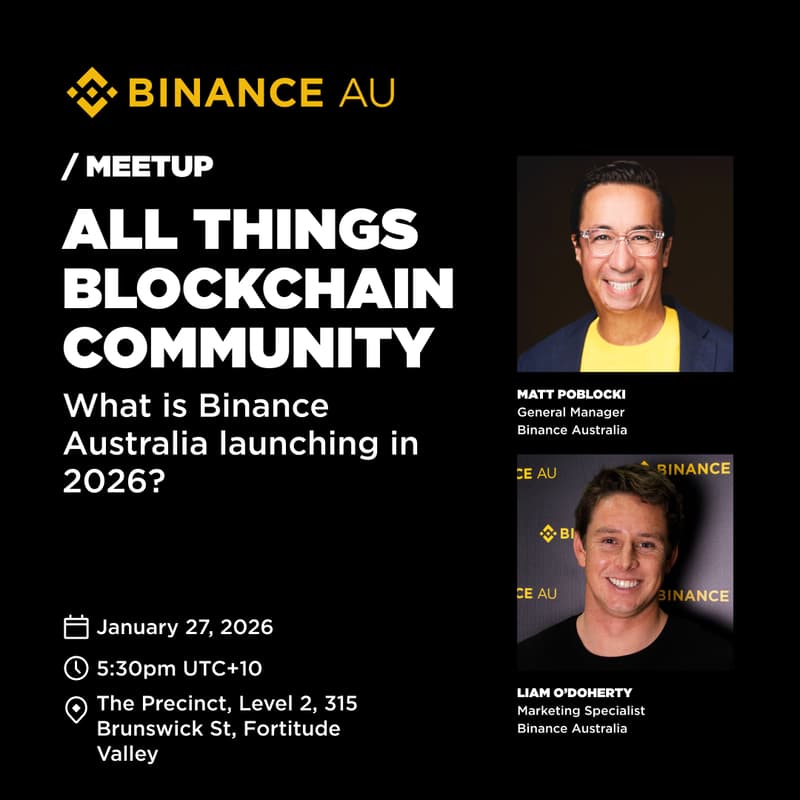Cover Image for Community Meetup with Binance!