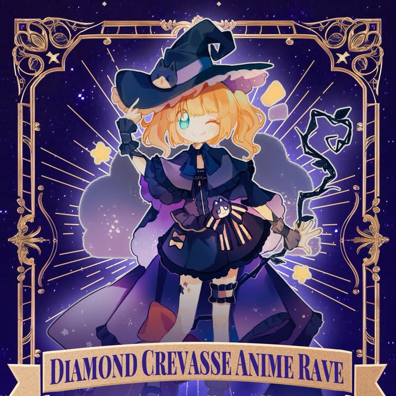 Cover Image for Diamond Crevasse Anime Rave - Whisper Of Magic