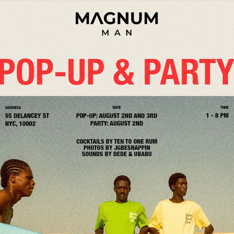 Cover Image for Magnum Man: NYC Pop-Up & Party