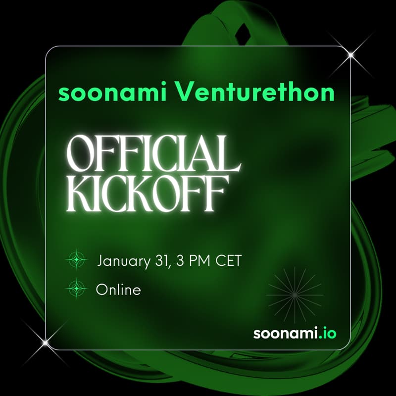 Official Kickoff: soonami Venturethon 6 I Jan 31 · Zoom · Luma